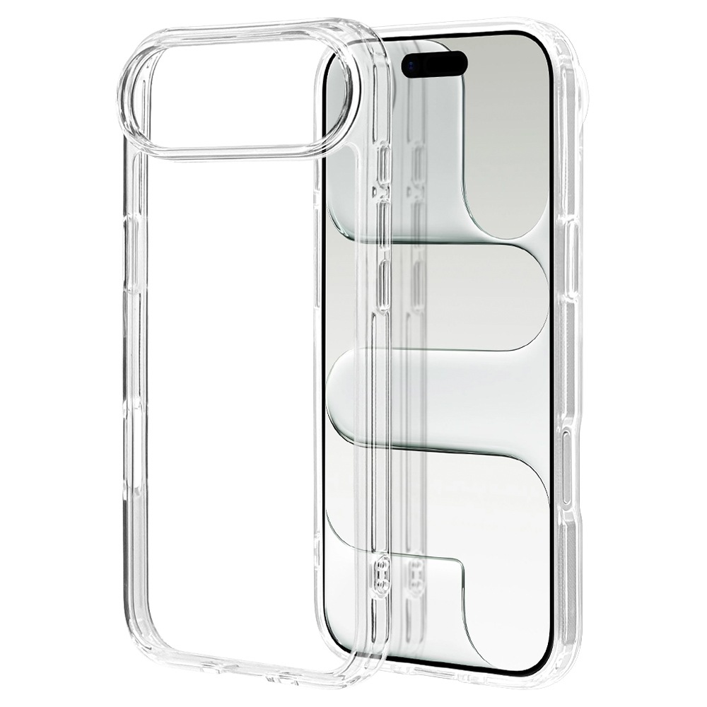 iPhone Air ケース カバー ハイブリッド 耐衝撃吸収 強い 頑丈 クリア