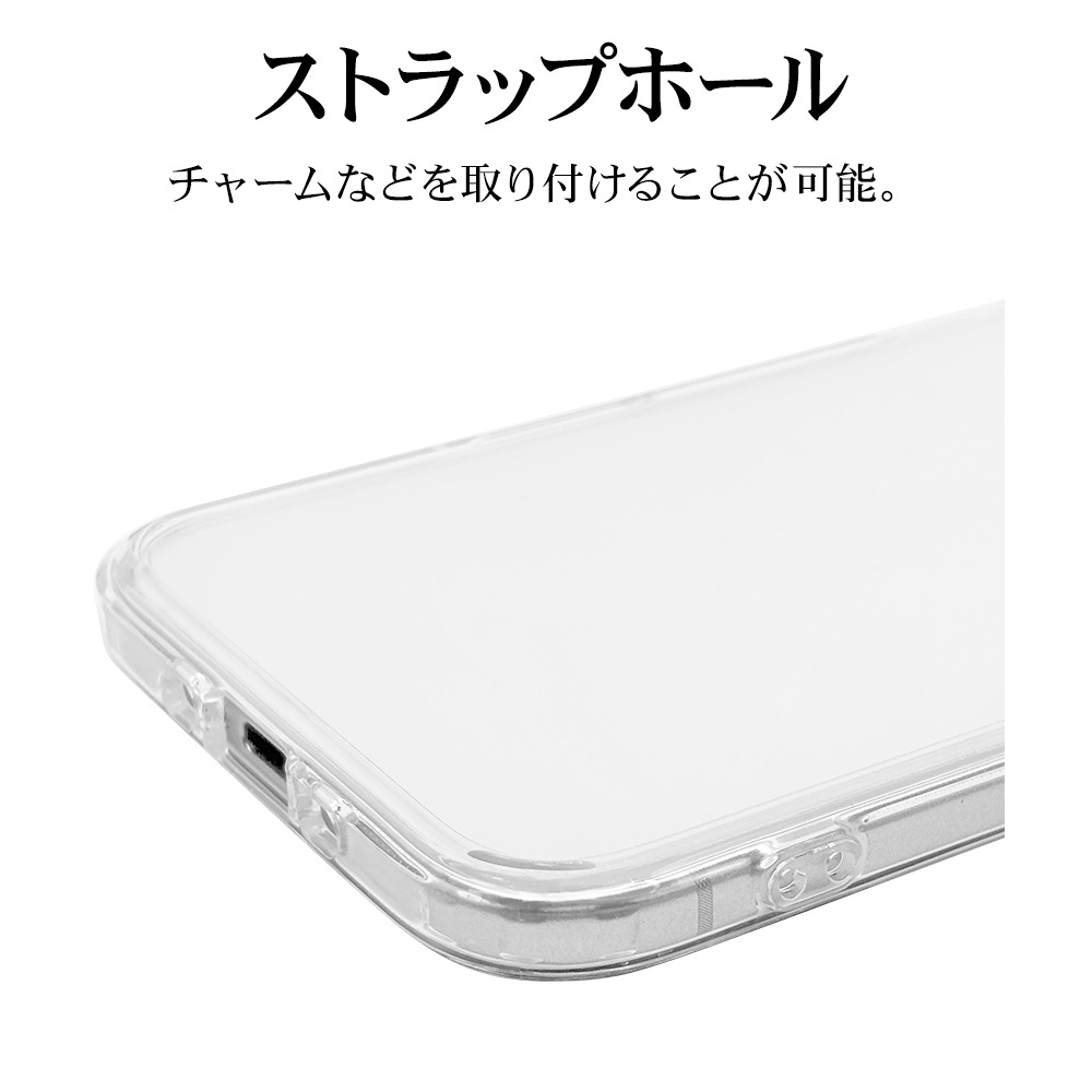 iPhone Air ケース カバー ハイブリッド 耐衝撃吸収 強い 頑丈 クリア