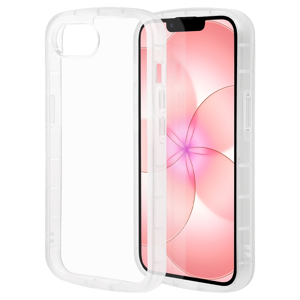 iPhone17e 16e ケース カバー ソフトケース TPU fluffy shape case 耐