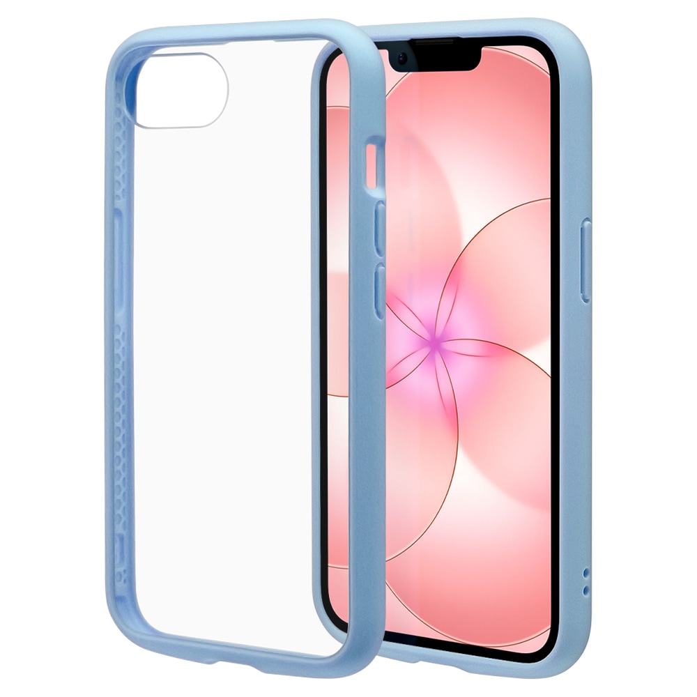 iPhone17e 16e ケース カバー ハイブリッド FLEXGUARD 耐衝撃吸収 MIL