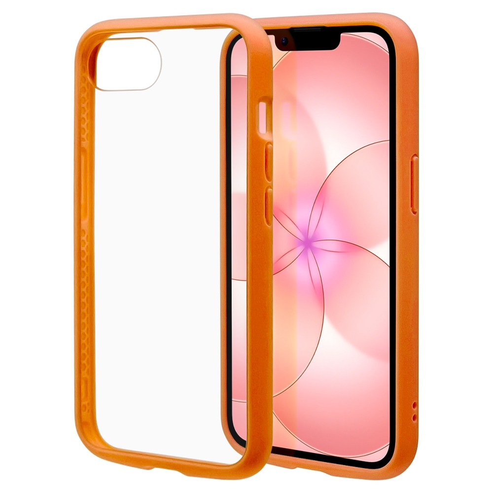 iPhone17e 16e ケース カバー ハイブリッド FLEXGUARD 耐衝撃吸収 MIL