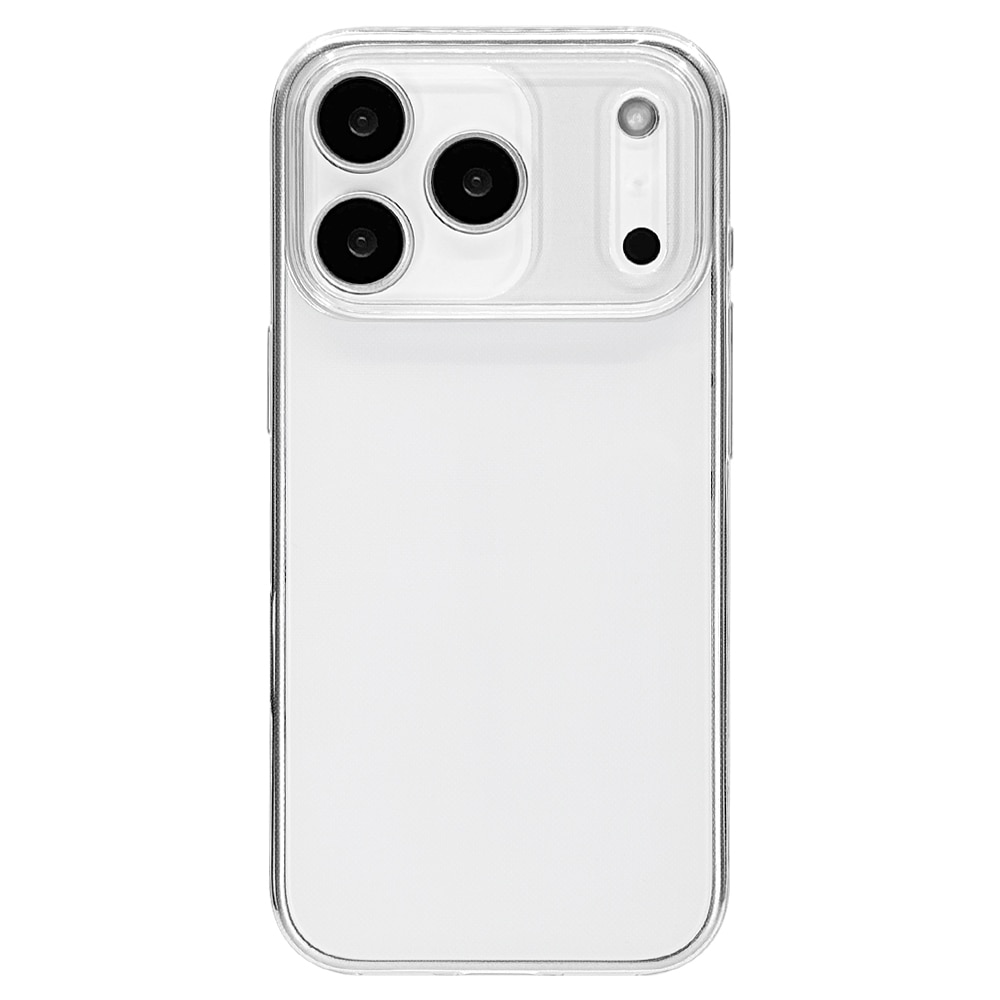 iPhone17 Pro ケース カバー ソフトケース TPU 薄型 クリア 透明 0.9mm