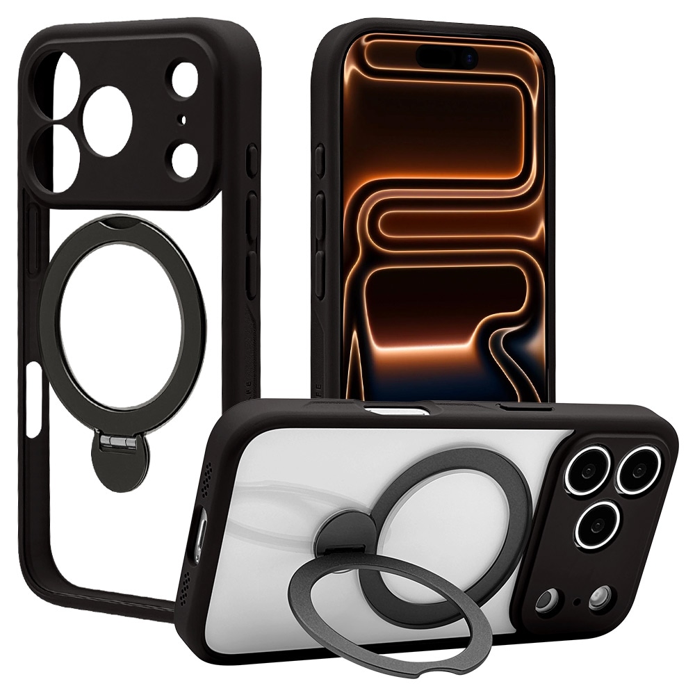 iPhone17 Pro ケース カバー ハイブリッド ZEROSAFE Shaft MagSafe対応