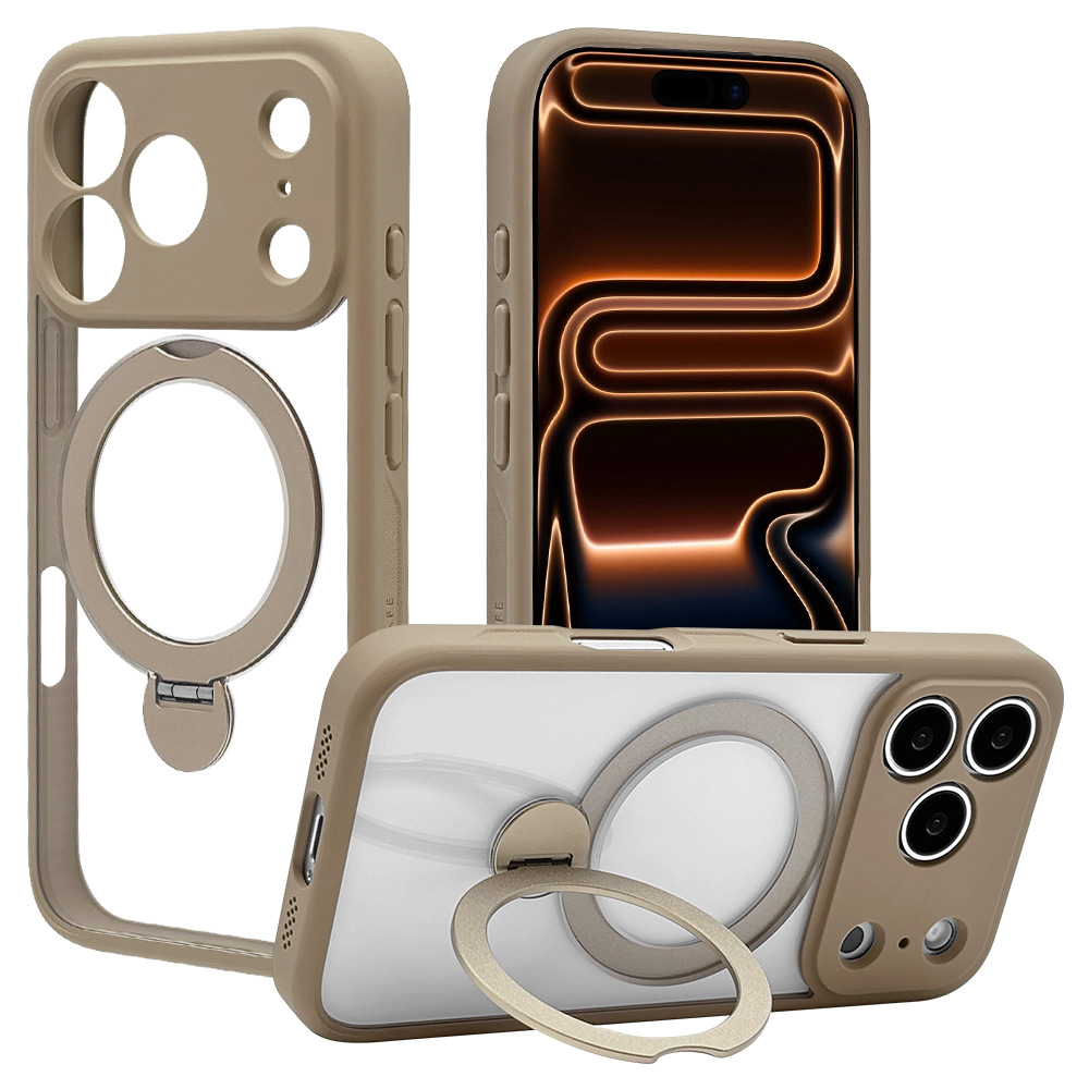 iPhone17 Pro ケース カバー ハイブリッド ZEROSAFE Shaft MagSafe対応