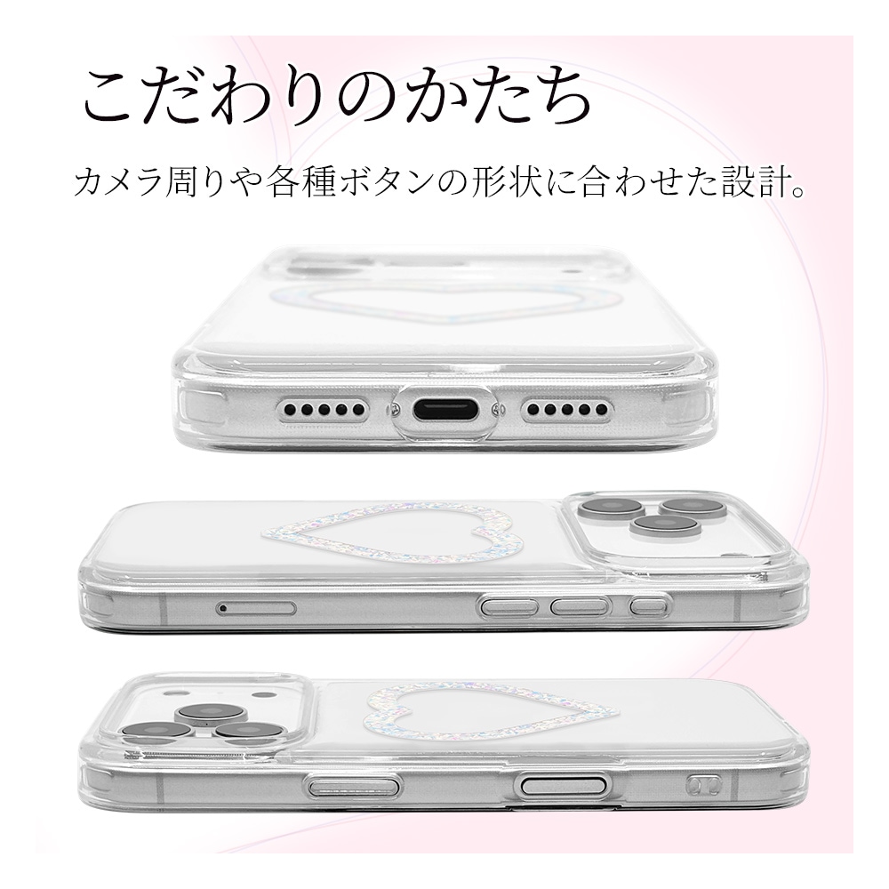 iPhone17 Pro ケース カバー ハイブリッド MagSafe対応 マグネット充電