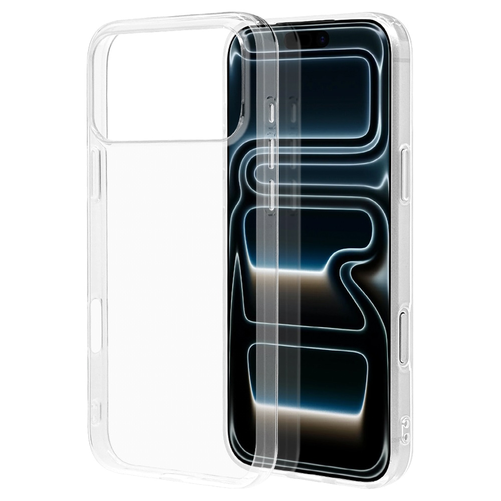 iPhone17promax用透明ケース iPhone17 Pro Max ケース カバー ソフトケース TPU 耐衝撃吸収 クリア