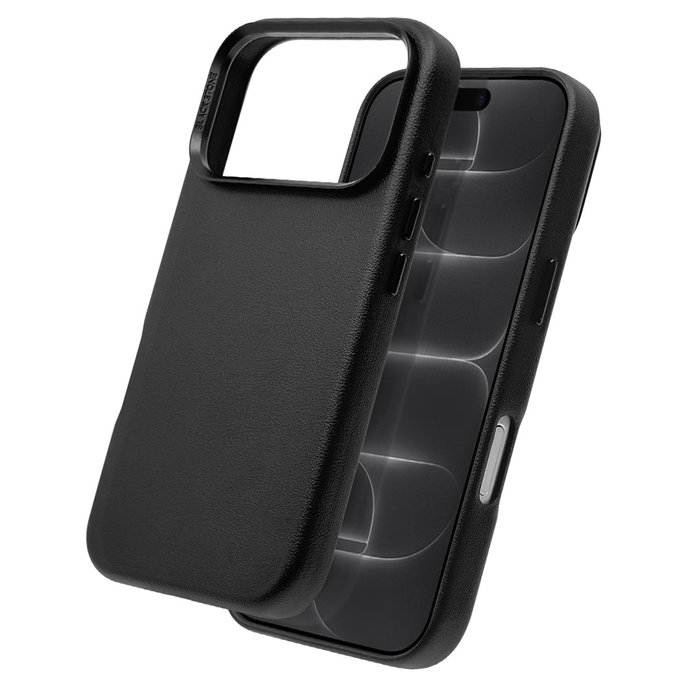 iPhone18 Pro 17 Pro ケース カバー ハイブリッド BLACK STONE Durable