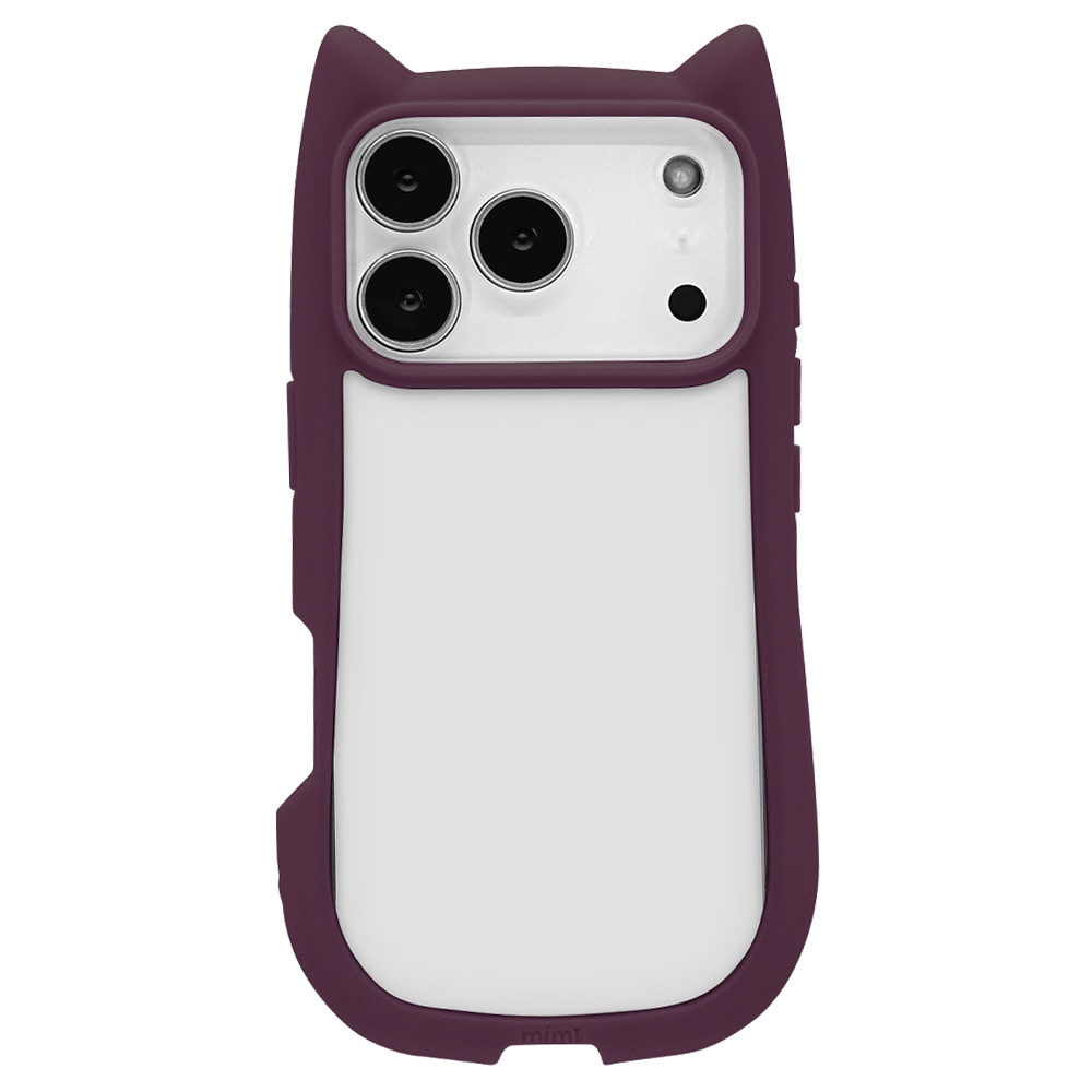 iPhone18 Pro 17 Pro ケース カバー ハイブリッド mimi 猫耳 ネコミミ