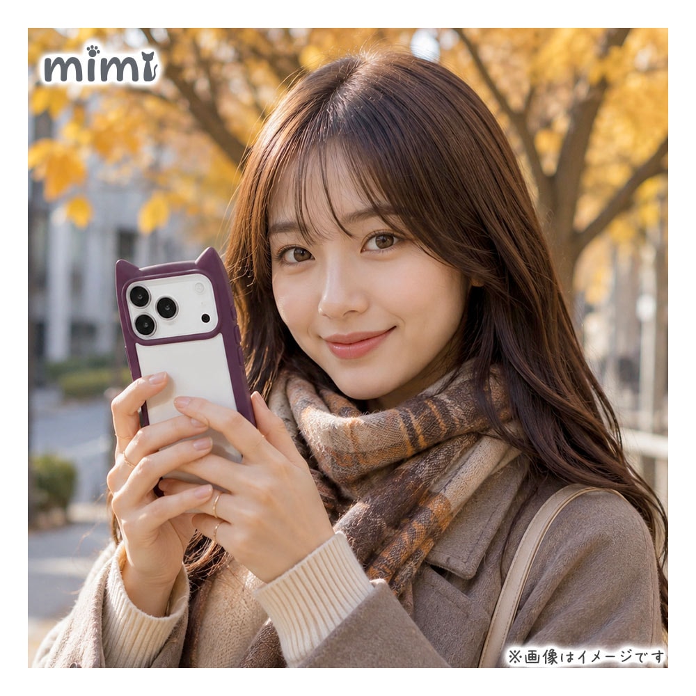 iPhone18 Pro Max 17 Pro Max ケース カバー ハイブリッド mimi 猫耳