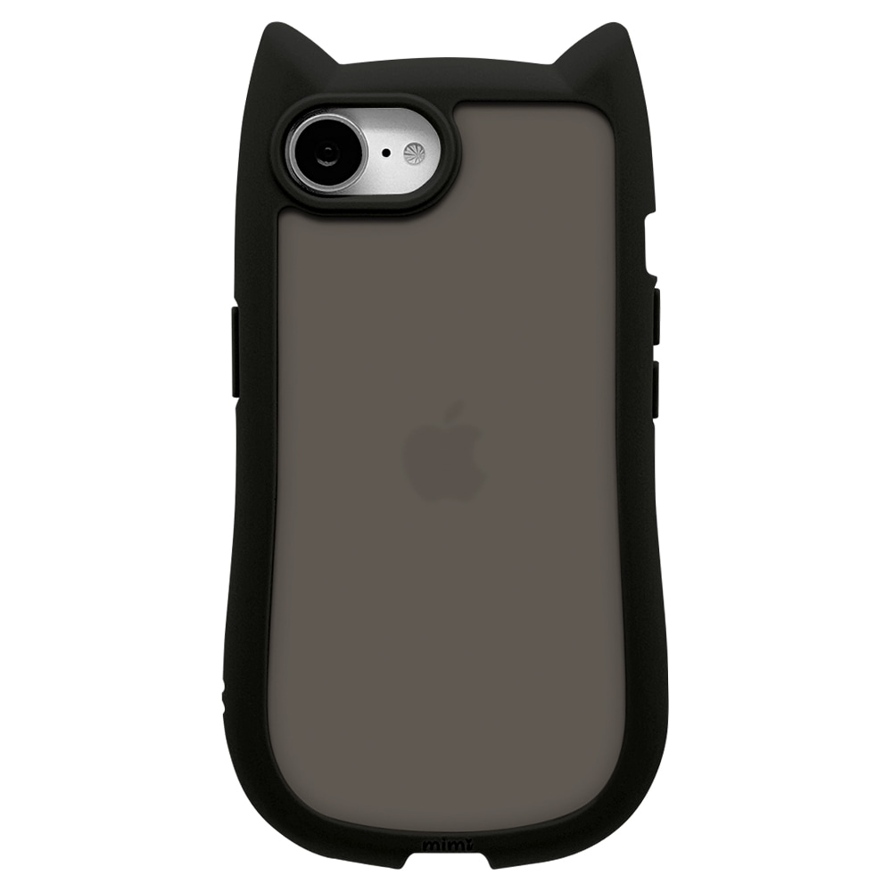 猫耳デザイン iPhoneケース ブラック 猫耳デザイン iPhoneケース ブラック ZENIX DESIGN TECH iPhone17