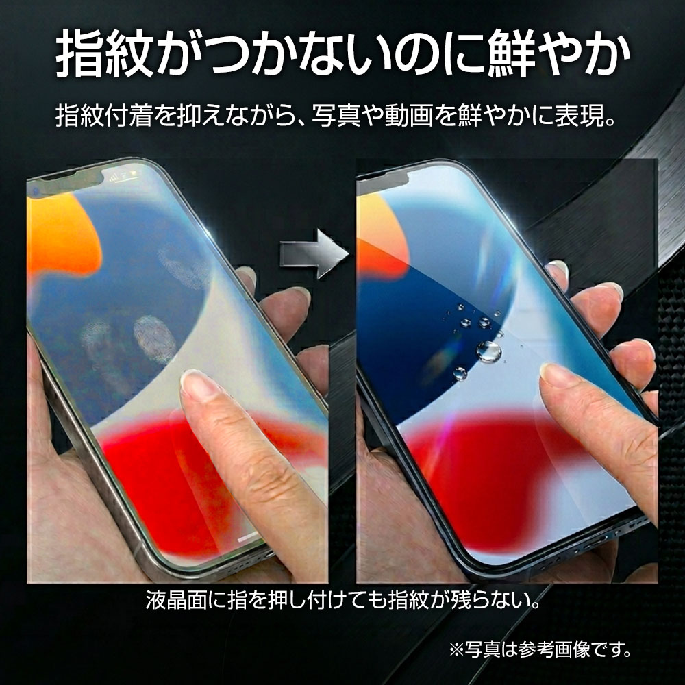 かんたんスマホ5 A601ZT フィルム 全面保護 高光沢 高透明 クリア 指紋