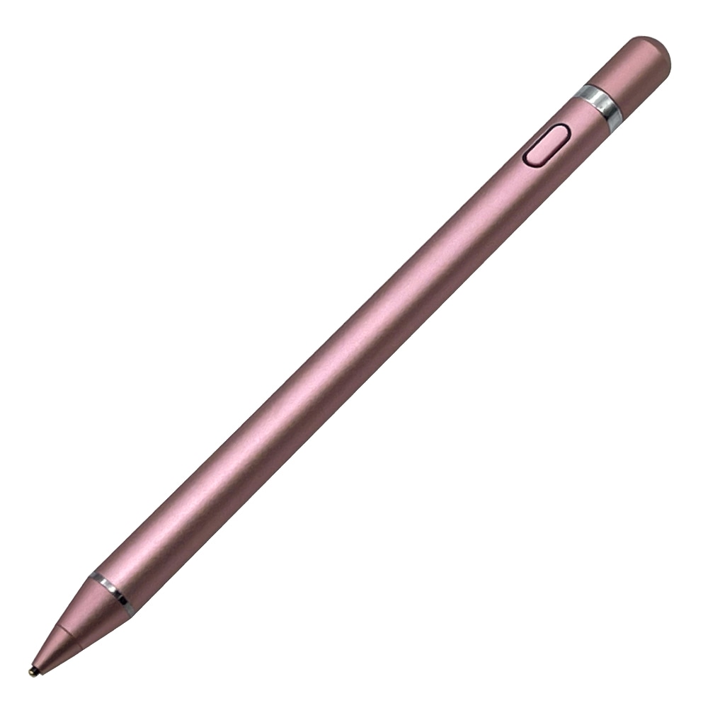 ピンクゴールド iPhone iPad タッチペン タブレット スタイラスペン - 1