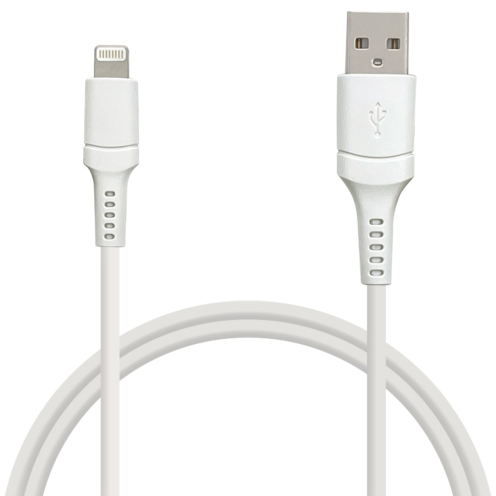 充電ケーブル iPhone iPod iPad MFi認証 2.4A ライトニング USB 充電・通信ケーブル Lightning USB-A  ホワイト 1m R10CAAL2A05WH すべての商品 ラスタバナナダイレクト