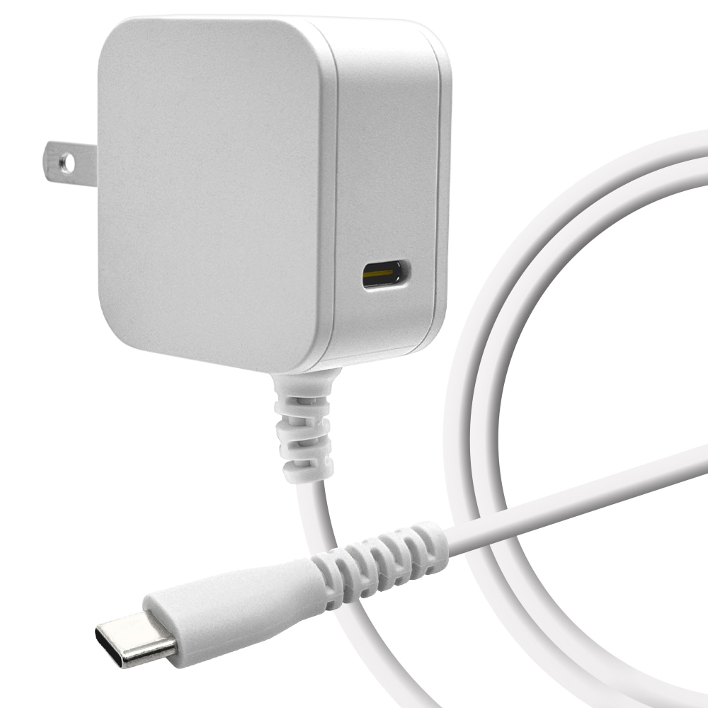 充電器 AC充電器 タイプCケーブル Cポート PD対応 ポート付き ケーブル