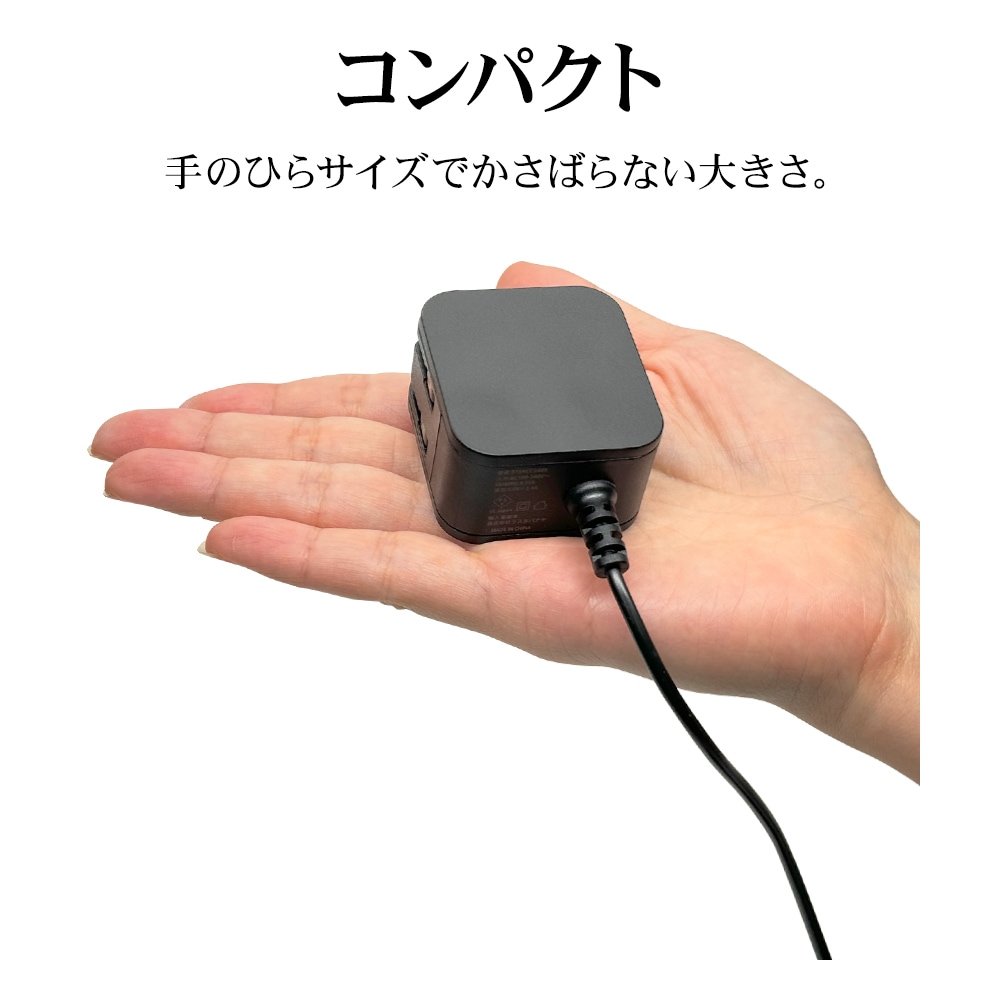 充電器 AC充電器 タイプCケーブル Cポート PD対応 ポート付き ケーブル