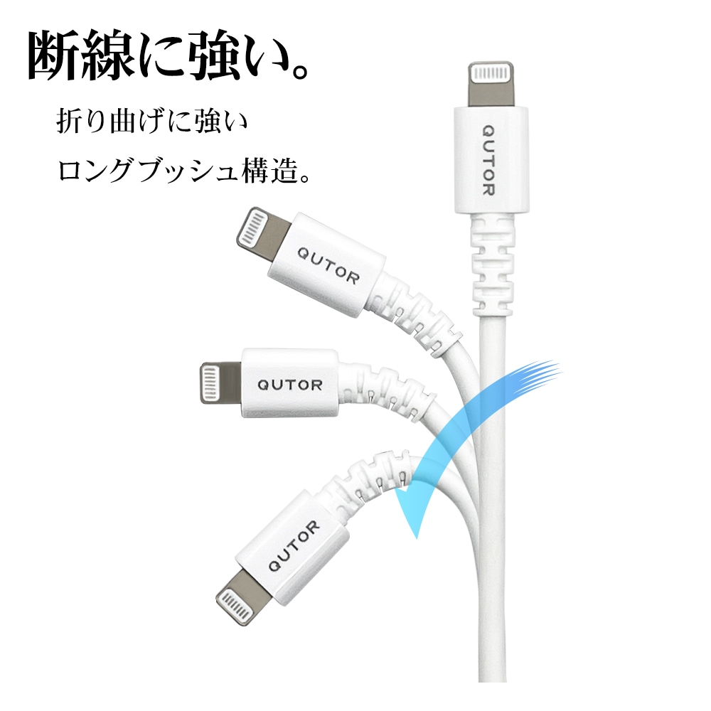 2本1m iPhone 充電器 白 ケーブル アイフォンケーブル アイ(7FJ1