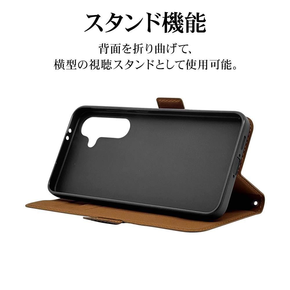 Galaxy S24 FE SCG30 ケース カバー 手帳型 薄型 耐衝撃吸収 カード