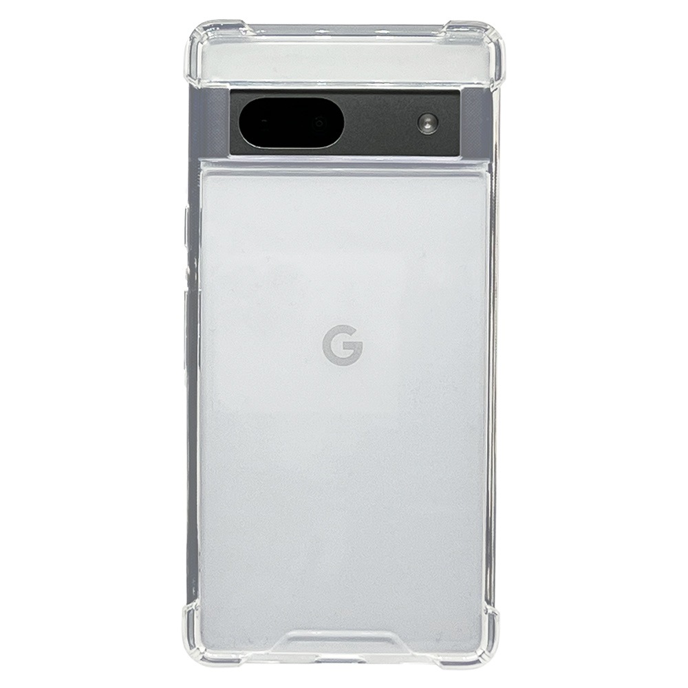 Google Pixel 7a ケース カバー ハイブリッド 耐衝撃吸収形状 四隅保護