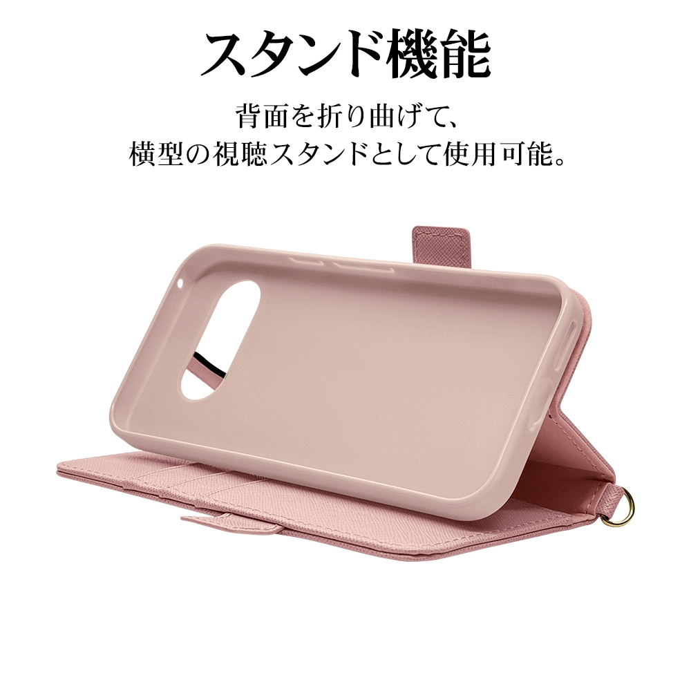 Google Pixel 9a ケース カバー 手帳型 カード入れ スタンド機能
