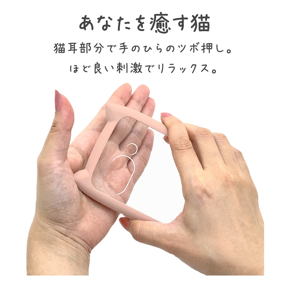 Google Pixel 9a ケース カバー ハイブリッド mimi 猫耳 ネコミミ