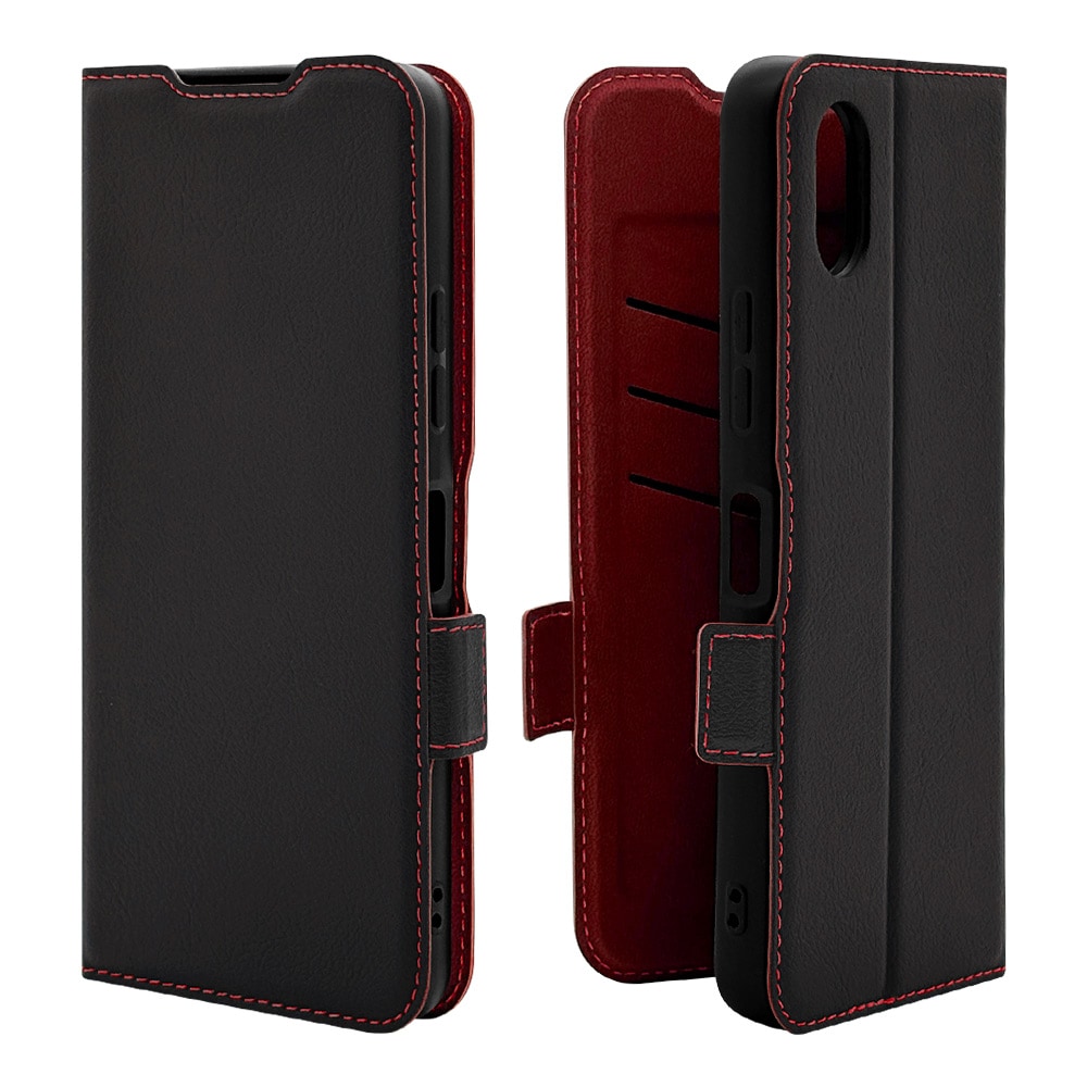 かんたんスマホ4 A402ZT ケース カバー 手帳型 薄型 耐衝撃吸収 カード