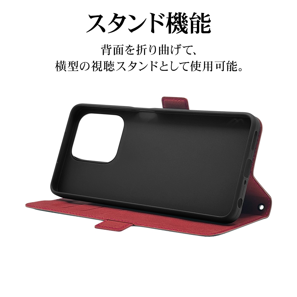 OPPO A5x ケース カバー 手帳型 薄型 耐衝撃吸収 カード入れ スタンド