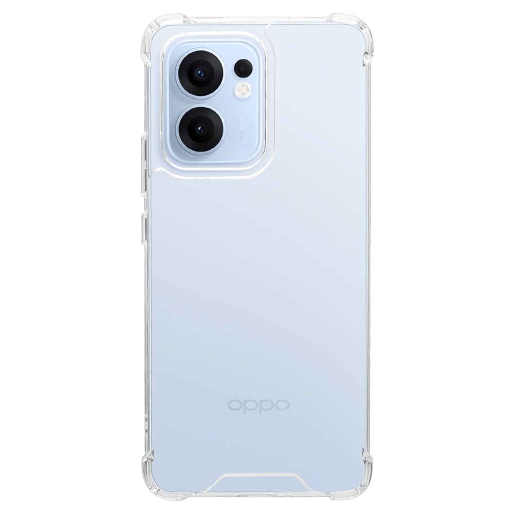 OPPO Reno13 A ケース カバー ハイブリッド 耐衝撃吸収形状 四隅保護