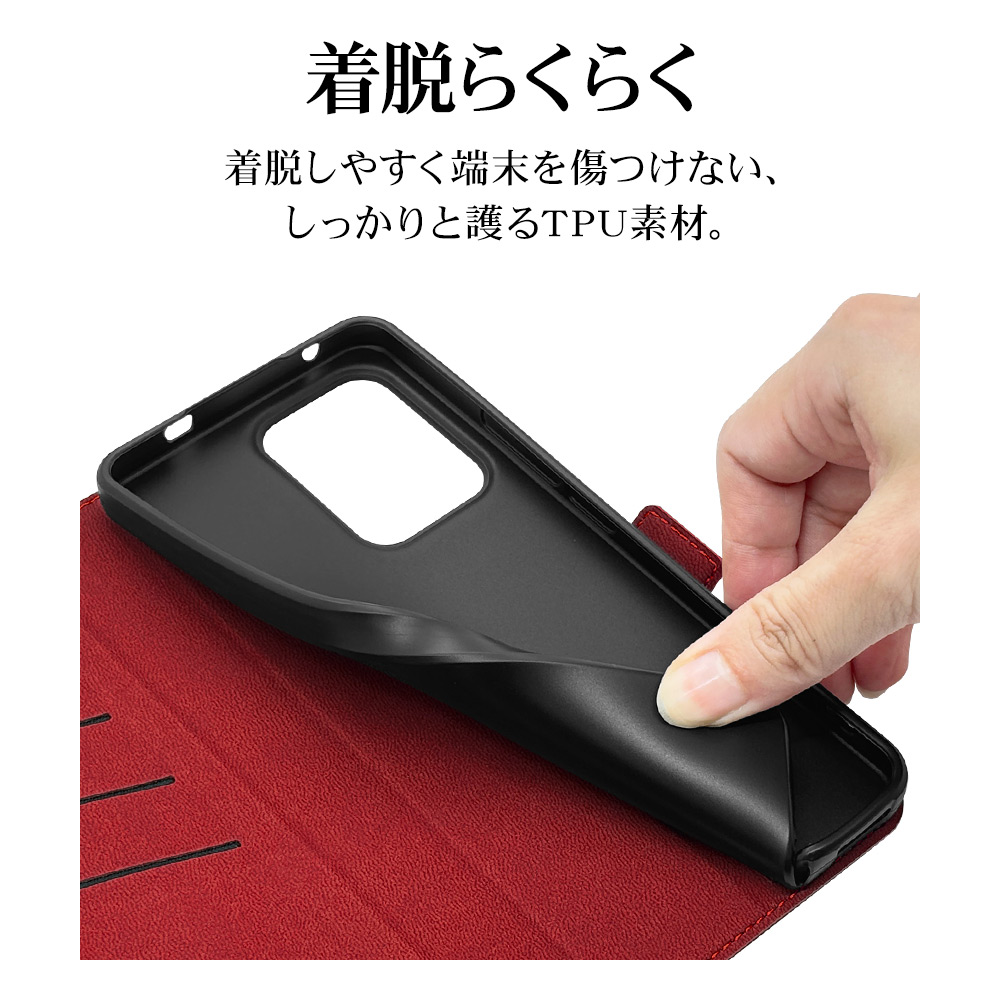 OPPO Reno13 A ケース カバー 手帳型 薄型 耐衝撃吸収 カード入れ