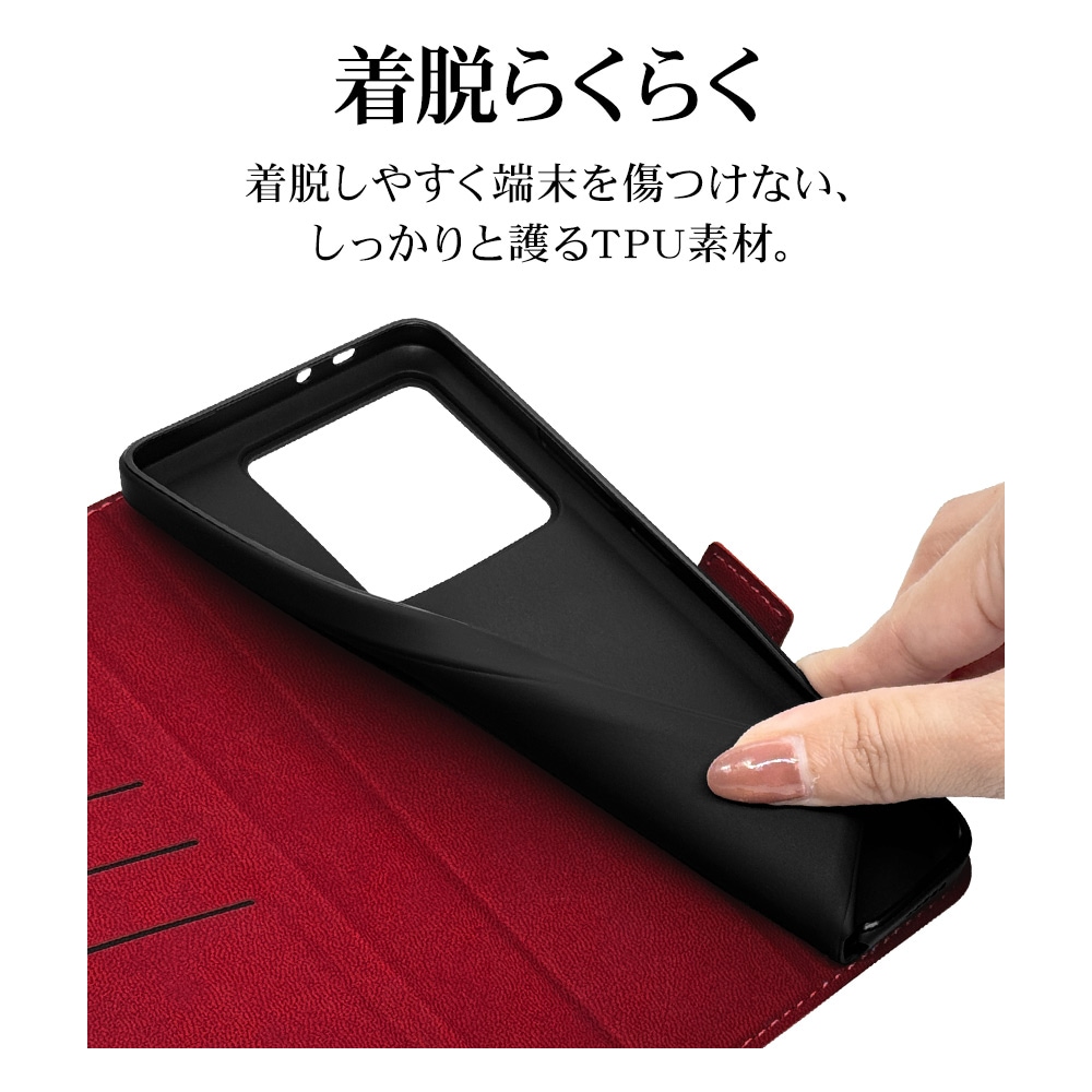 Xiaomi 14T Pro ケース カバー 手帳型 薄型 耐衝撃吸収 カード入れ