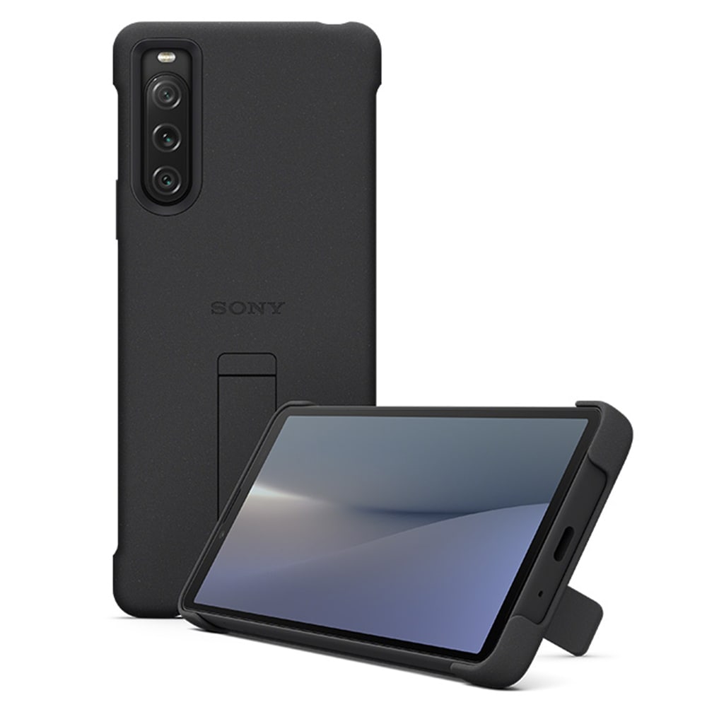 ソニー純正 国内正規品 Xperia10 V SO-52D SOG11 ケース カバー スタンド搭載 抗菌 薄型 IPX5/8 防水  スタイルカバーウィズスタンド Style Cover with Stand ラベンダー エクスペリア10 マーク5