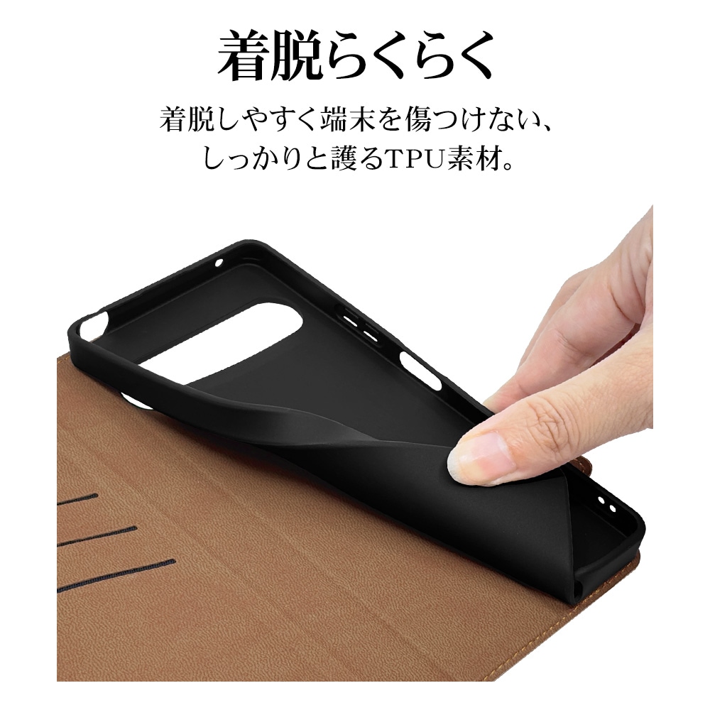 Xperia10 VII SO-52F SOG16 XQ-FE44 ケース カバー 手帳型 薄型 耐衝撃