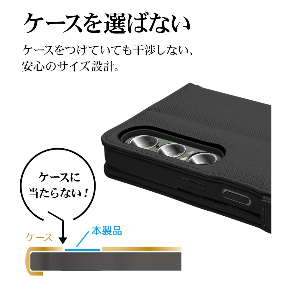 Xperia 1 VII SO-51F SOG15 XQ-FS44 ガラスフィルム レンズカバー