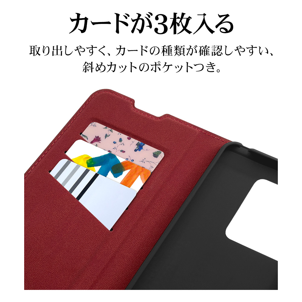Xperia1 VIII SO-51G SOG17 XQ-GE44 ケース カバー 手帳型 薄型 耐衝撃