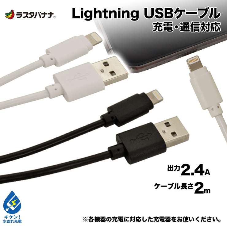 ラスタバナナ Lightning USB ケーブル iPhone/iPad/iPod 充電・通信 
