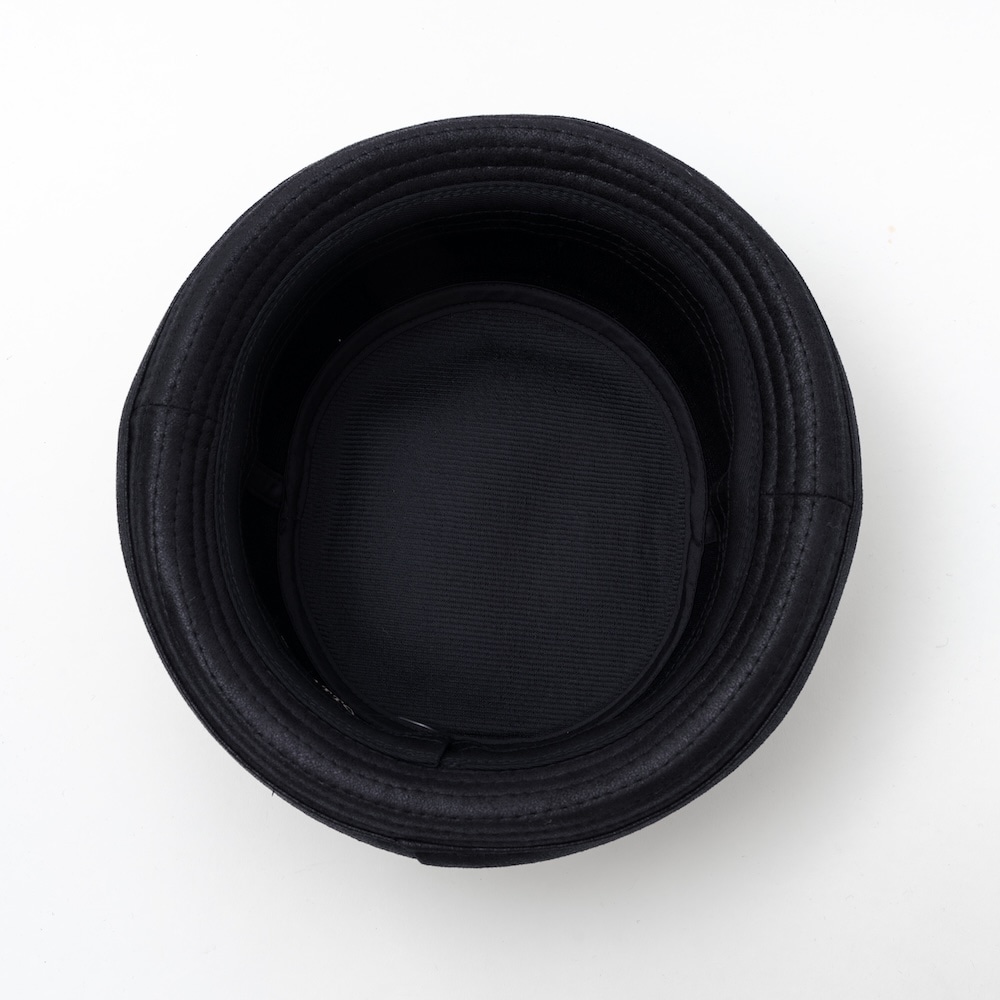 Editor's Trends/エディターズ トレンド」PU LEATHER PORK PIE | HAT