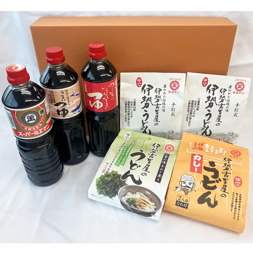伊勢うどん調味料セット（MB-50）【送料込/ミエマン醤油】