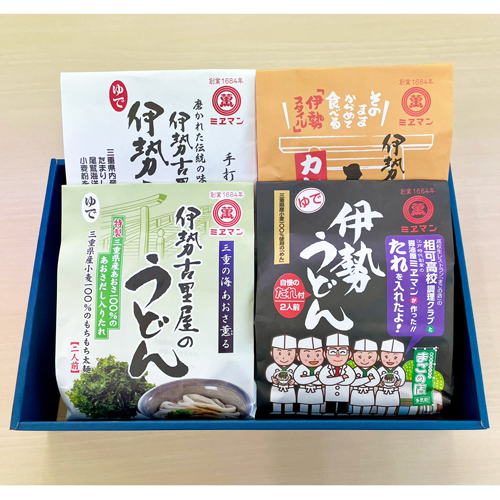 伊勢うどん味くらべセット（MJ-27）【送料込/ミエマン醤油】