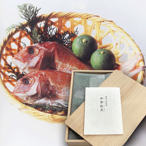 ギフト用干物『伊勢乾魚』鯛(たい）【木箱入/送料込】