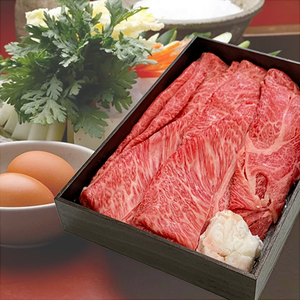 伊賀牛すき焼き用ロース（ウデ）1kg【木箱入り】