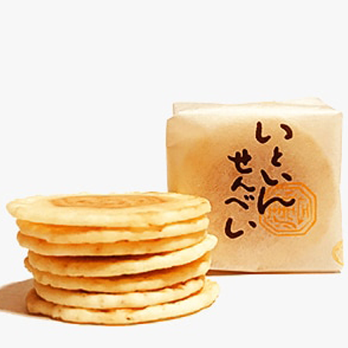 絲印煎餅(いといんせんべい)15包【紙箱入り】