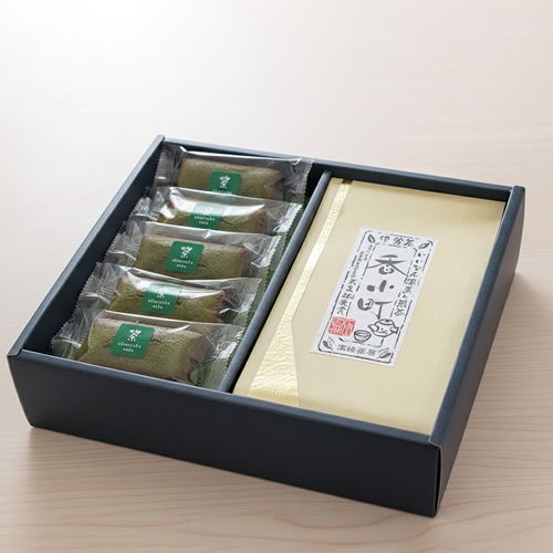伊勢茶スイーツセット(フィナンシェ)[Bセット]【送料込/深緑茶房】