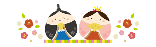 ひな人形のイメージ