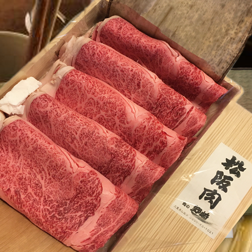 松阪牛・特産松阪牛 すき焼き用（A5ランク/肩ロース、モモ、ウデ）【送料込/焼肉 野崎】