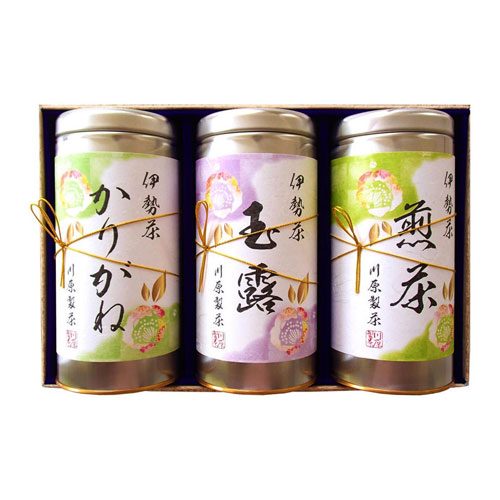 伊勢茶詰合せ(玉露・煎茶・かりがね)【GS-503】
