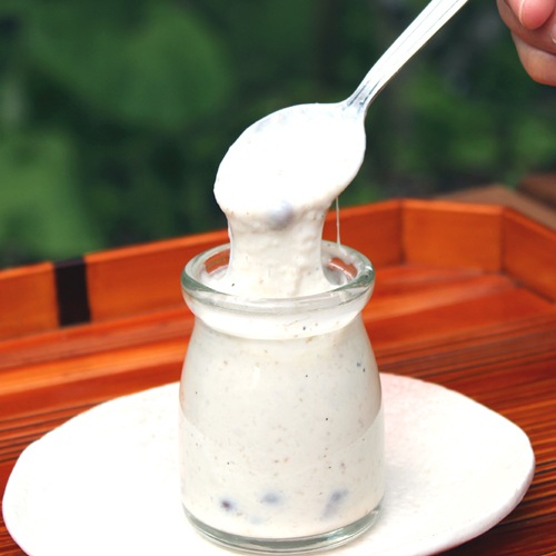 自然薯プリンの写真