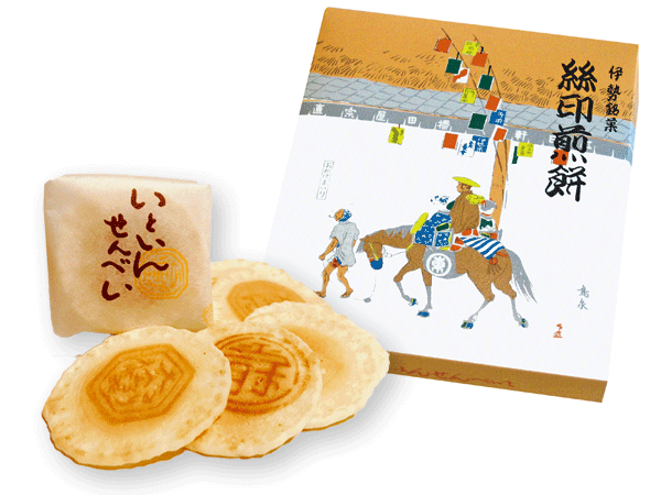 絲印煎餅(いといんせんべい)の写真