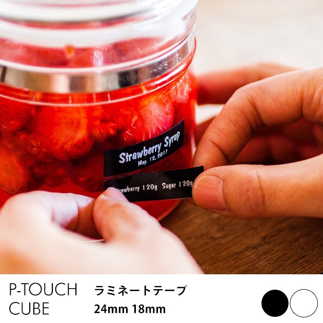 P-TOUCH CUBE ԡå 塼 ߥ͡ȥơ 24mm 18mm  ٥饤 ٥ץ󥿡 ٥ ̾ץ󥿡 ̾ ؽ  ݰ ձ ع  