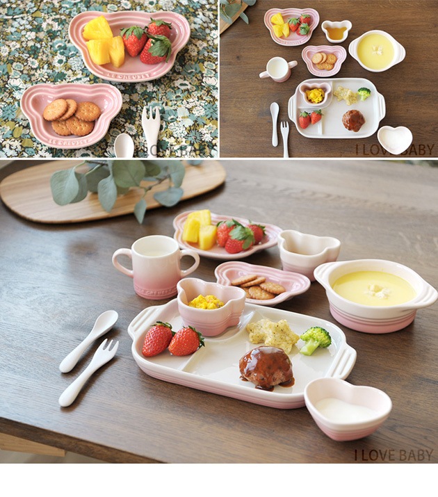 Le Creuset Babyʥ롦롼 ٥ӡ ٥ӡ ٥ץ졼 å  륯롼 ٥ӡ  å Υ ֤ ٥ӡ  ץ졼  襤 б б лˤ  