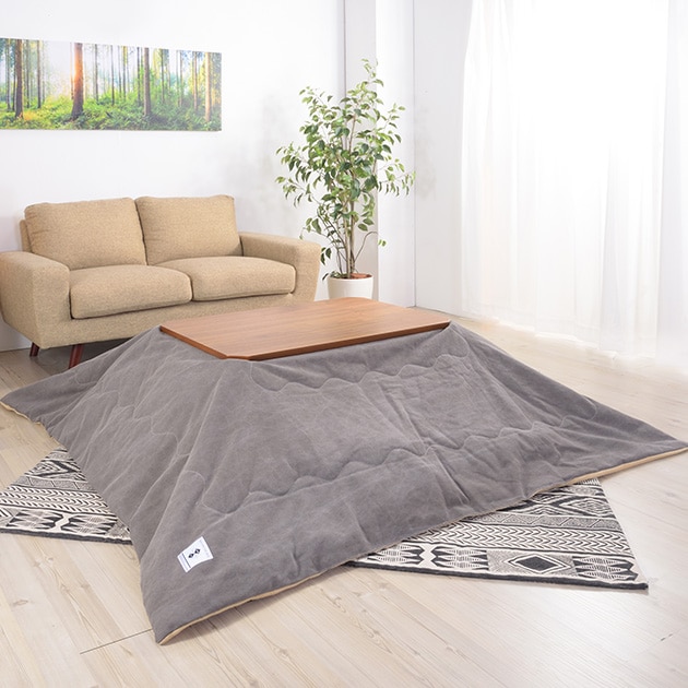 撥水加工 薄掛けこたつ布団 長方形 190 230cm こどもと暮らし