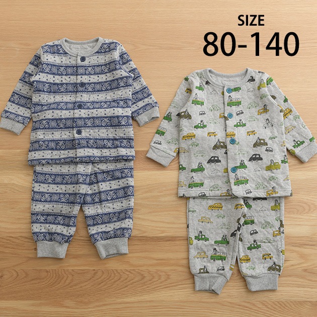 Ocean Ground オーシャンアンドグラウンド Boy Sキルトパジャマ ラッピング対応 こどもと暮らし